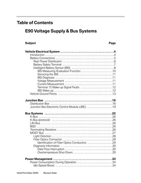 e90 bus voltage system